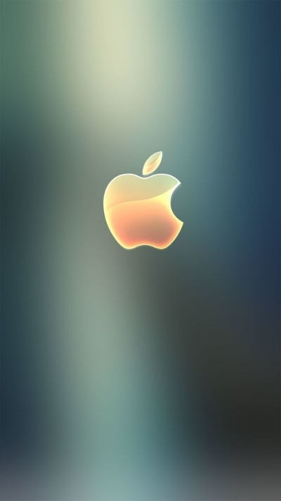 Wallpaper táo iPhone 4K tối giản huyền ảo