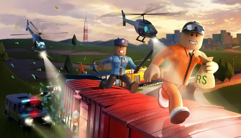 Hình nền Roblox máy tính dễ vẽ