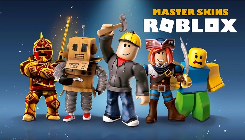 Hình nền Roblox máy tính ngầu