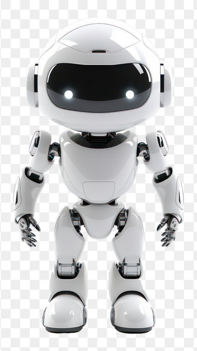 ảnh nền robot định dạng png cute