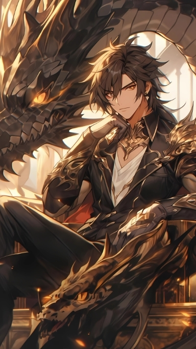 ảnh nền rồng anime đáng yêu