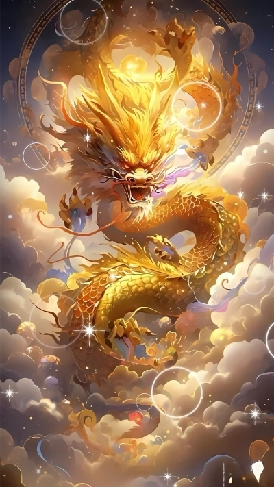 hình ảnh rồng vàng đáng yêu