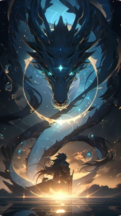 hình nền rồng anime cool ngầu