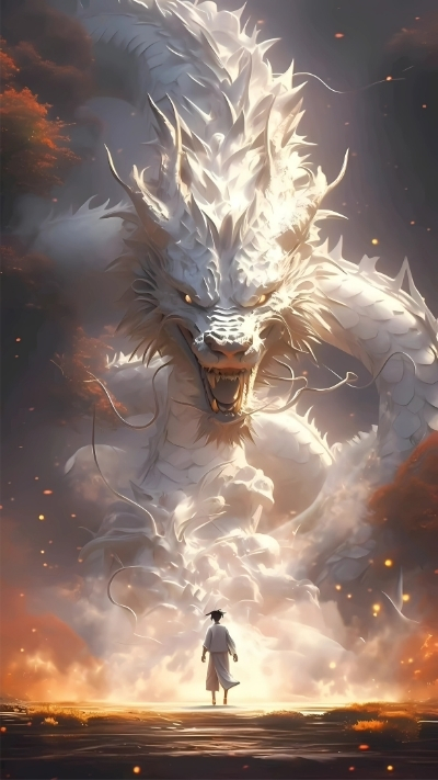 hình nền rồng anime cute cho điện thoại