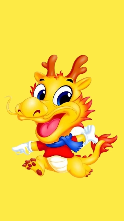 hình nền rồng giáp thìn 4k cute