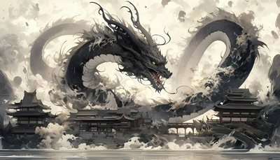 Wallpaper rồng siêu đẹp 4K cho máy tính