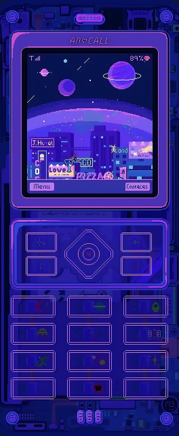 Hình nền Galaxy Flip