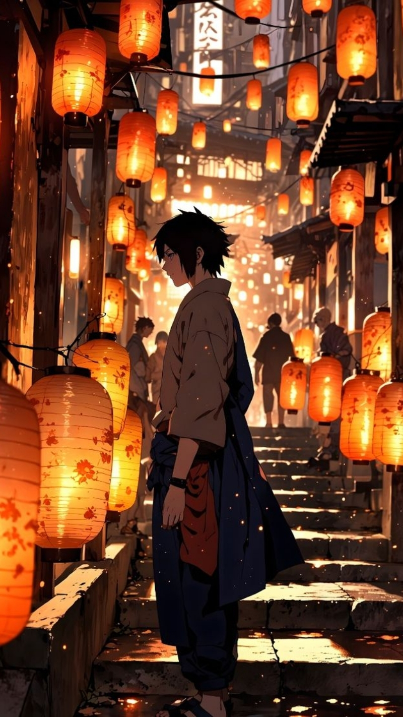 ảnh nền sasuke fanart mềm mại