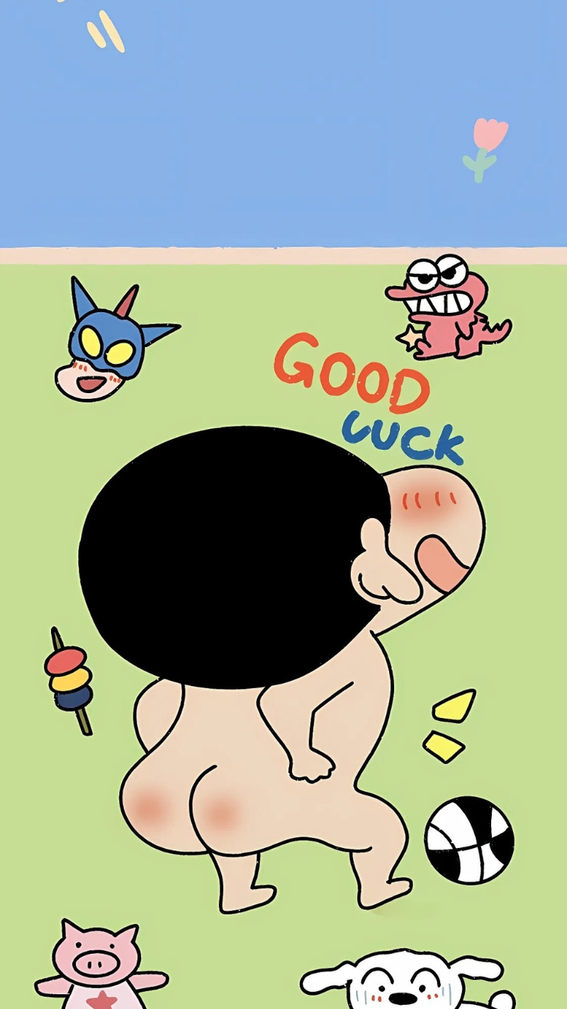 Hình ảnh cu Shin cute chu mộng