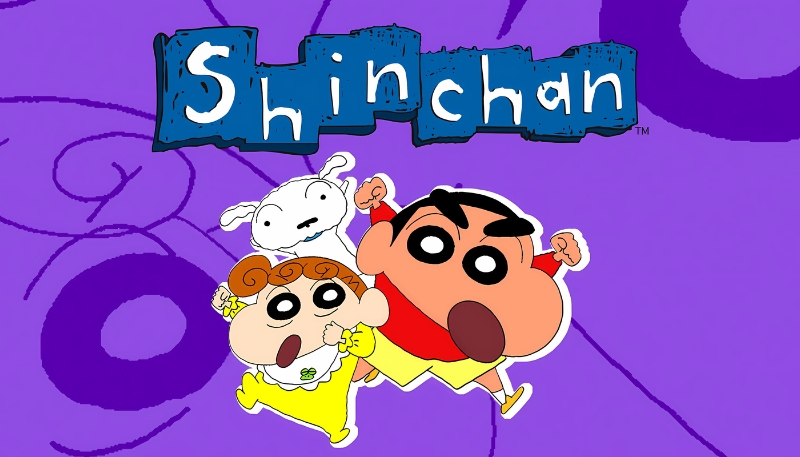 Hình nền máy tính Shin Cậu Bé Bút Chì cute