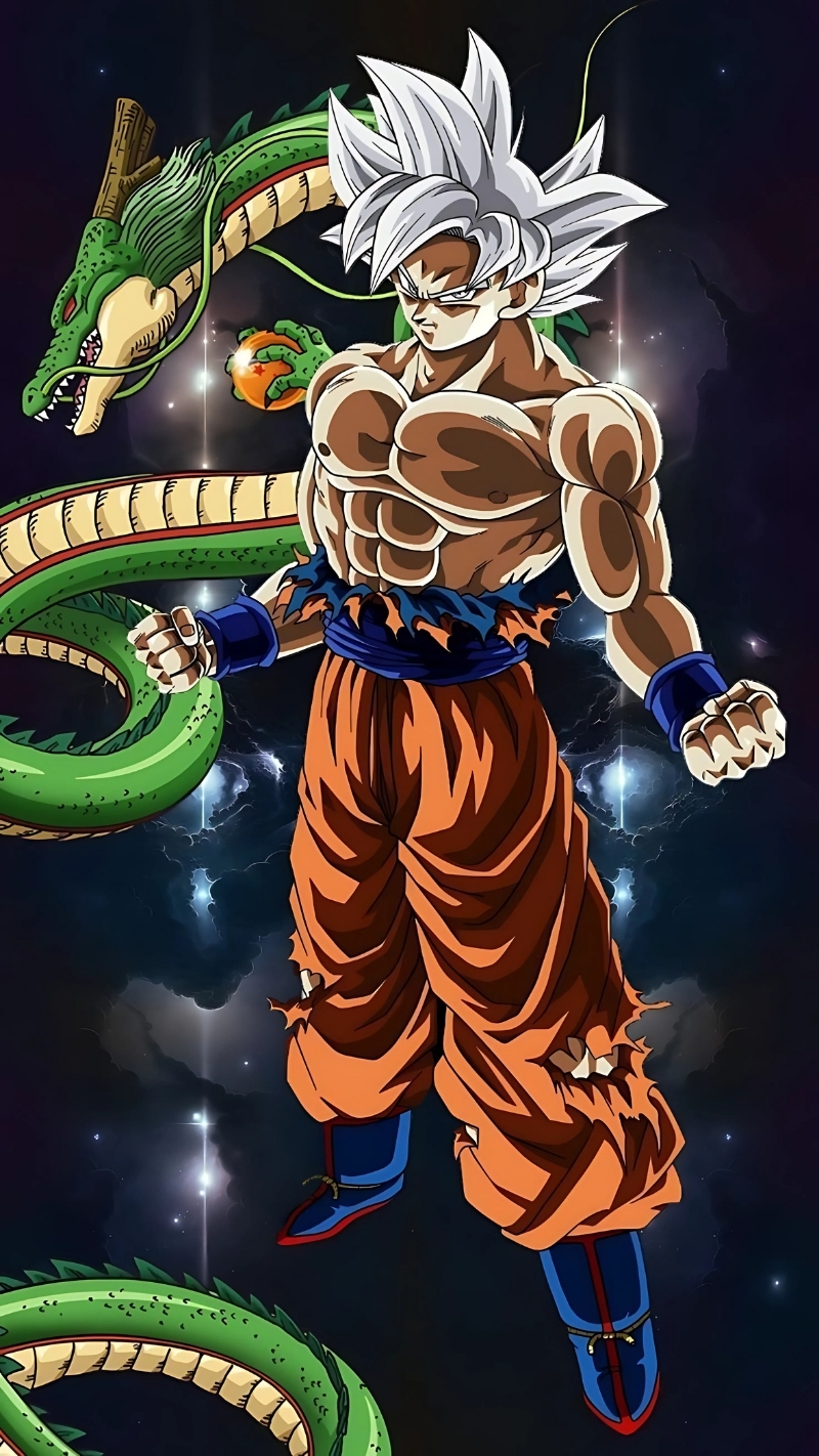 Hình nền Songoku 4K cho máy tính