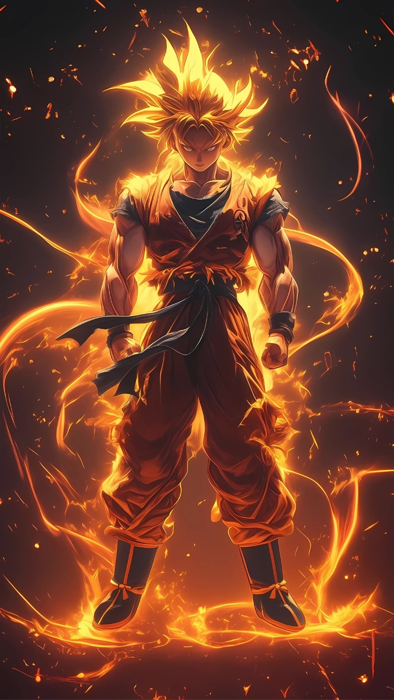 Hình nền Songoku đẹp cho máy tính