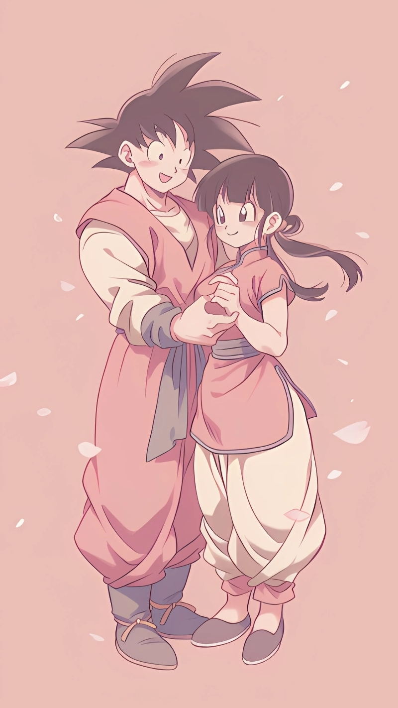 Tải hình couple Songoku cho điện thoại