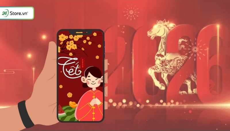 hình nền tết cho điện thoại đẹp nhất