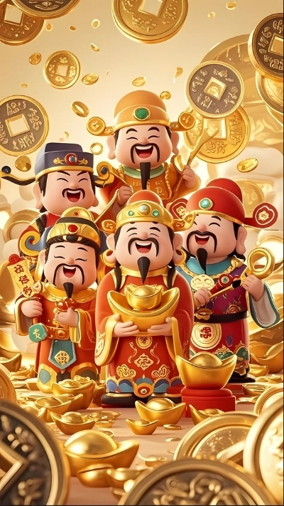 Hình ảnh Thần Tài phát lộc
