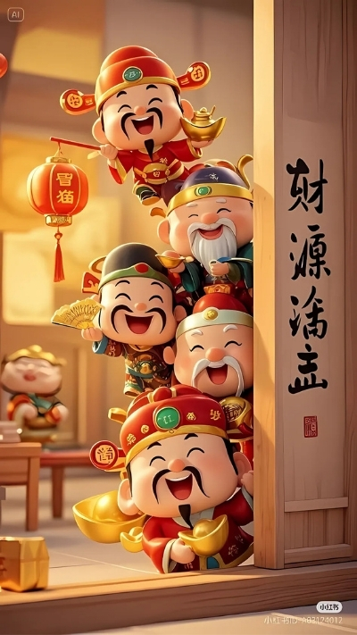 Hình ảnh Thần Tài phát lộc