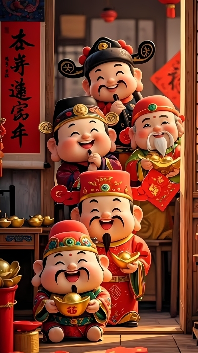 Hình ảnh Thần Tài phát lộc