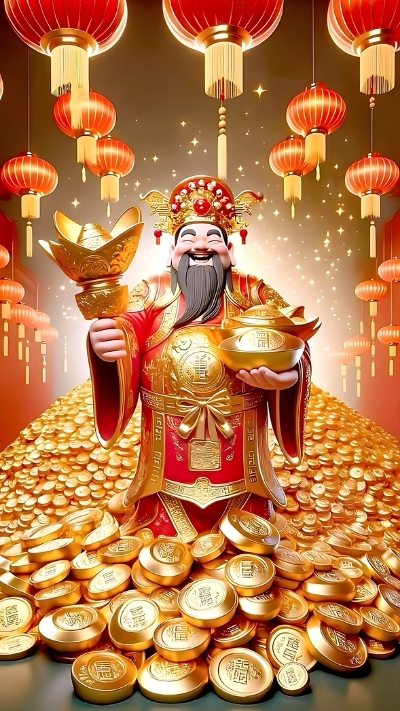Hình ảnh Thần Tài phát lộc