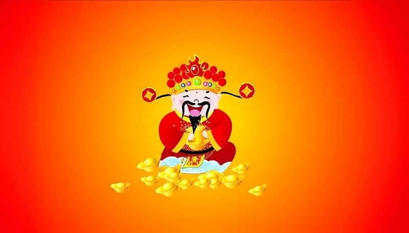 Hình nền Thần Tài 4K cho máy tính