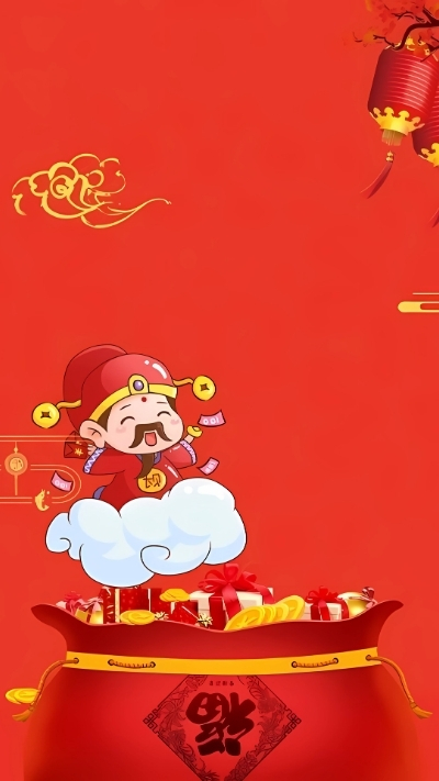 Hình nền Thần Tài cho điện thoại
