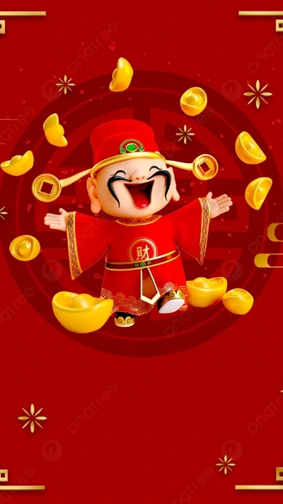 Hình nền Thần Tài cho điện thoại