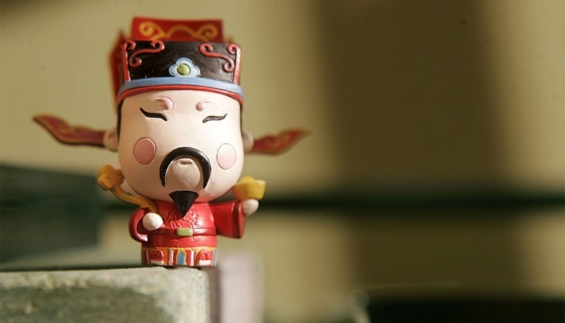 Hình nền Thần Tài cho máy tính 4K