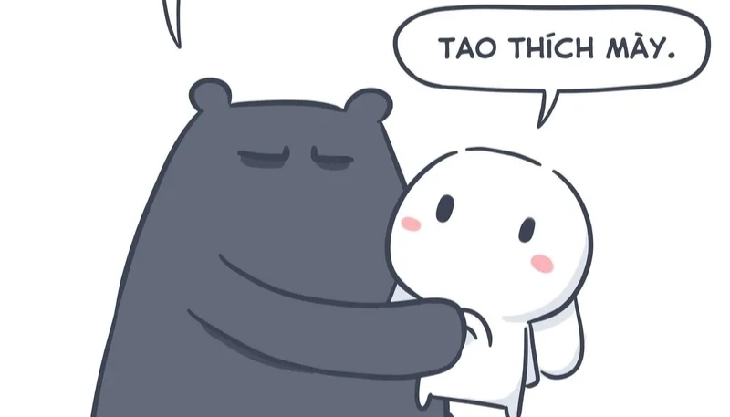 Hình nền meme thỏ 7 màu lạ mắt