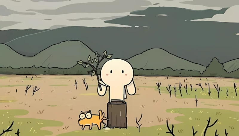 Wallpaper thỏ 7 màu meme ngộ nghĩnh