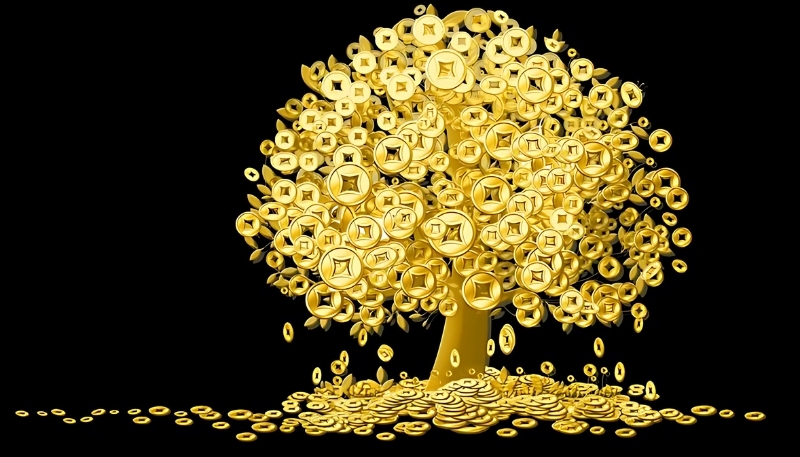 ảnh nền tiền tài lộc hoàn hảo