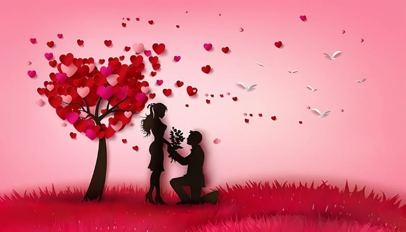 hình ảnh trái tim lãng mạn