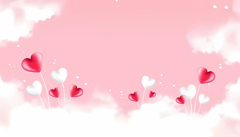 Hình nền trái tim cute