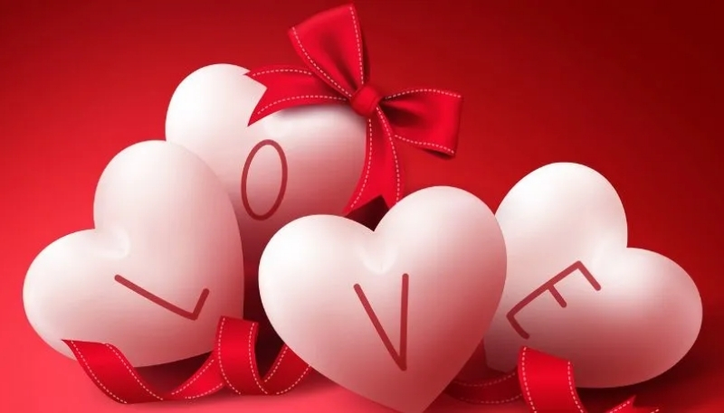 Hình nền trái tim cute