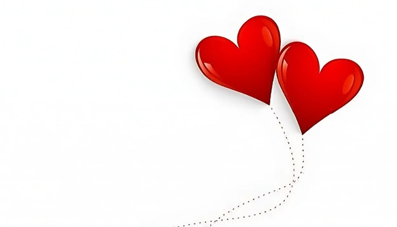 hình nền trái tim đơn giản