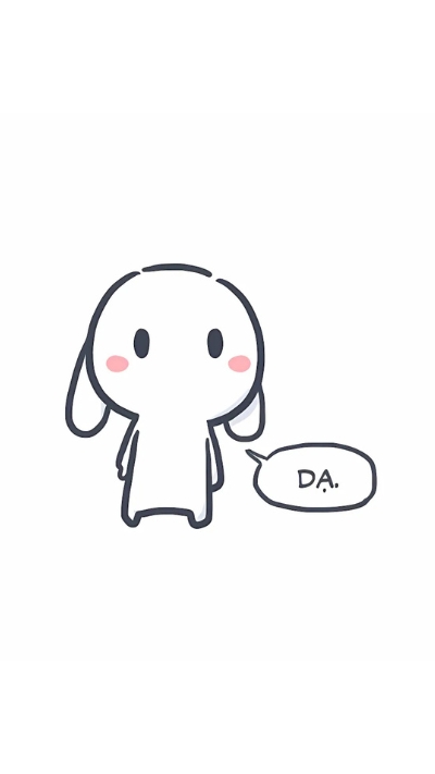 Hình nền trắng cute