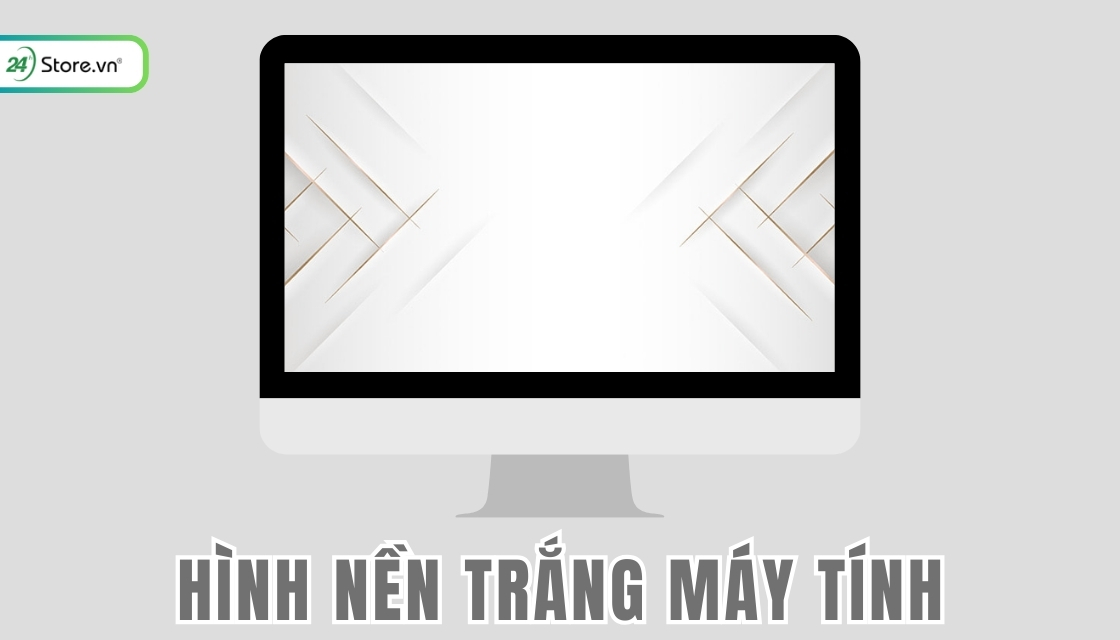 Hình nền trắng máy tính