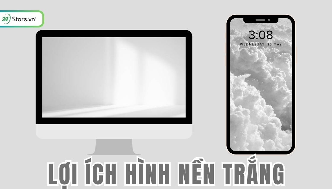 Lợi ích hình nền trắng