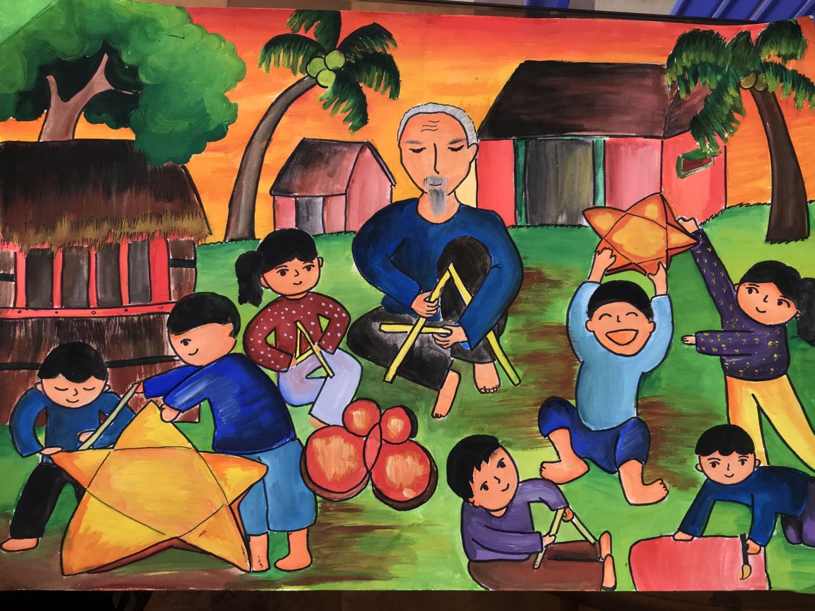 hình nền tết trung thu