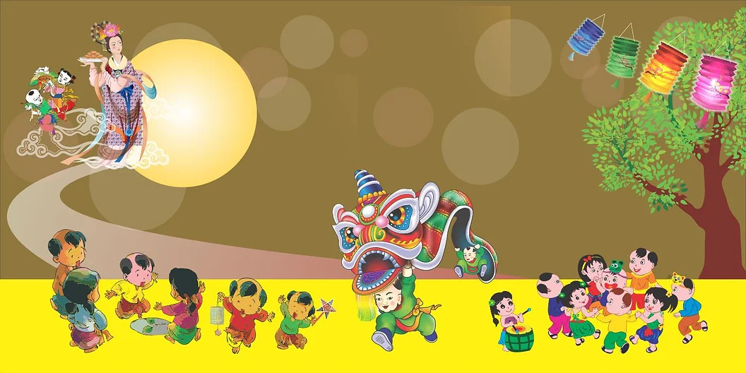 hình nền tết trung thu