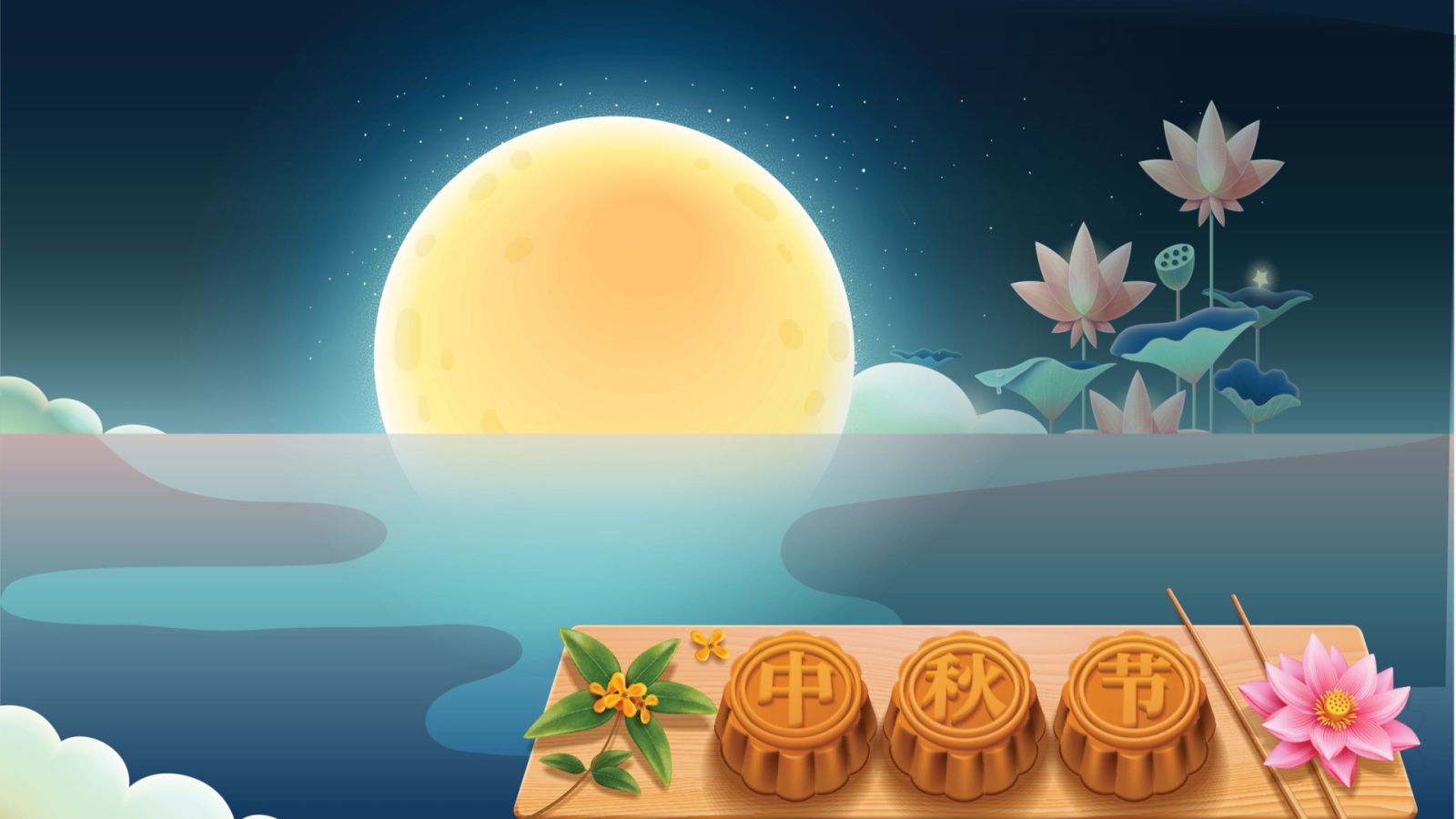 hình nền tết trung thu