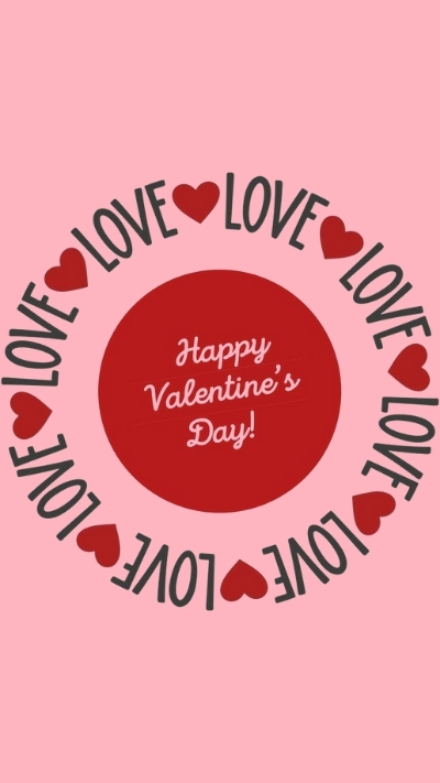 Hình nền Valentine Messenger