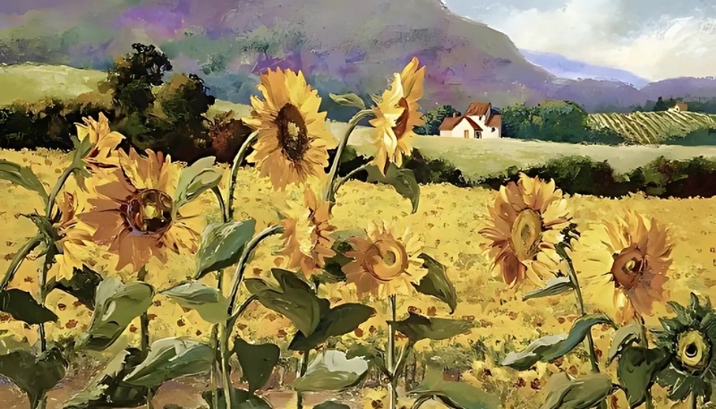 Ảnh Van Gogh dễ thương cho máy tính