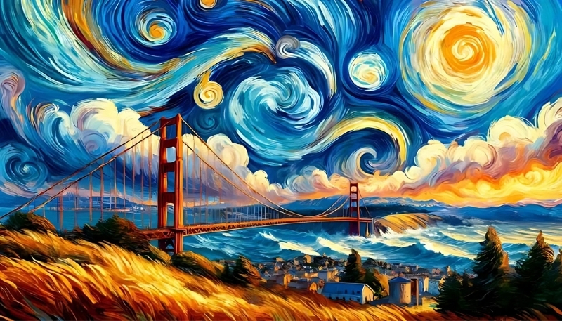 Ảnh Van Gogh đẹp lung linh cho laptop