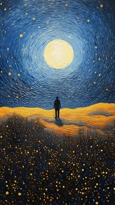 Ảnh Van Gogh nghệ thuật cute cho điện thoại