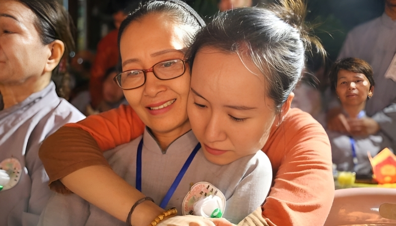 Hình ảnh Vu Lan báo hiếu đạo làm con ấn tượng