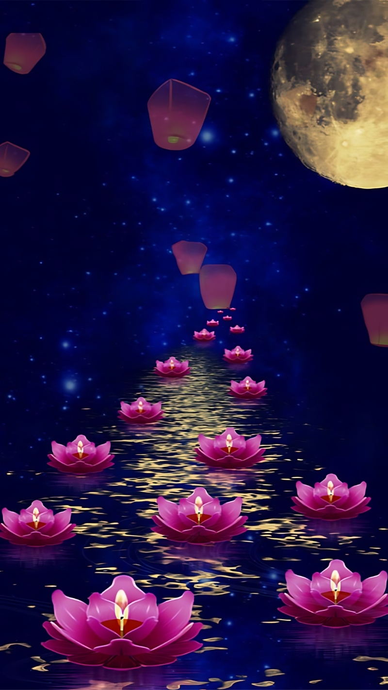 Wallpaper Vu Lan báo hiếu ý nghĩa điện thoại