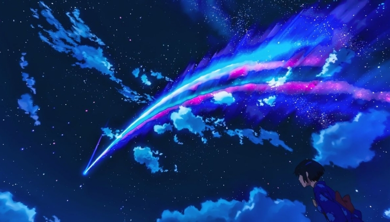 ảnh nền vũ trụ máy tính anime hay