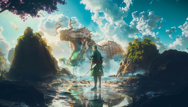 ảnh nền zoro 4k máy tính ấn tượng