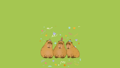 ảnh vẽ capybara 3d cực chất