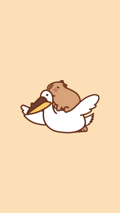 ảnh vẽ capybara chibi dễ thương