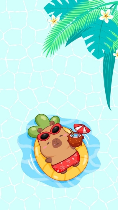 ảnh vẽ capybara meme điên rồ 1